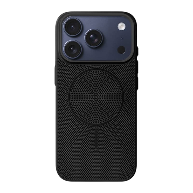 Heat Dissipation Holes MagSafe Phone Case - Black