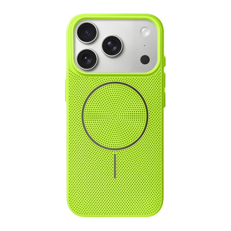 Heat Dissipation Holes MagSafe Phone Case - Green