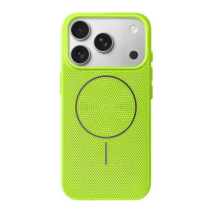 Heat Dissipation Holes MagSafe Phone Case - Green