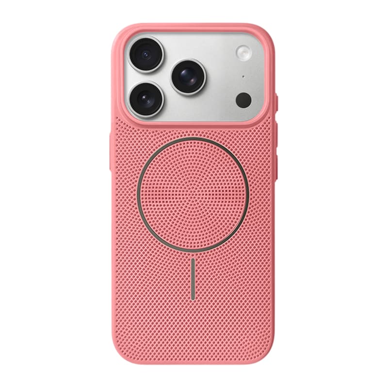 Heat Dissipation Holes MagSafe Phone Case - Pink