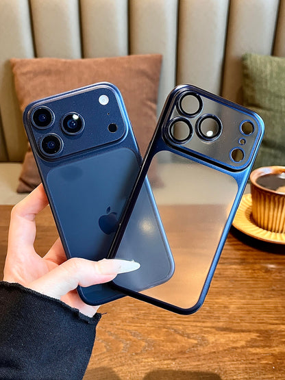 Luxury Electroplated Solid Color Case