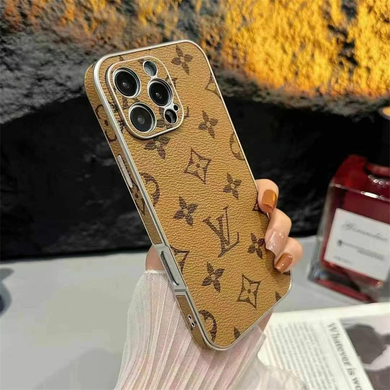 Luxury Leather Phone Case For iPhone 13-17