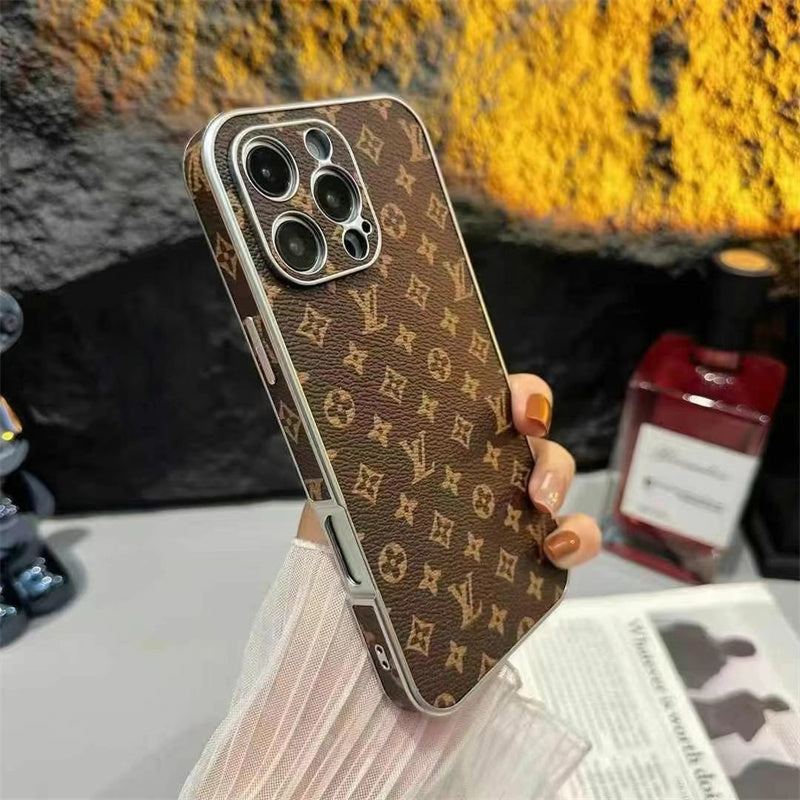 Luxury Leather Phone Case For iPhone 13-17