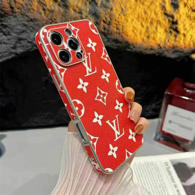 Luxury Leather Phone Case For iPhone 13-17