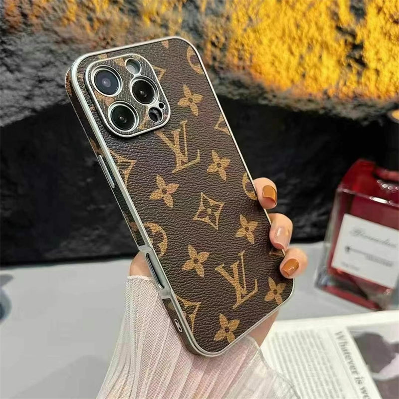 Luxury Leather Phone Case For iPhone 13-17