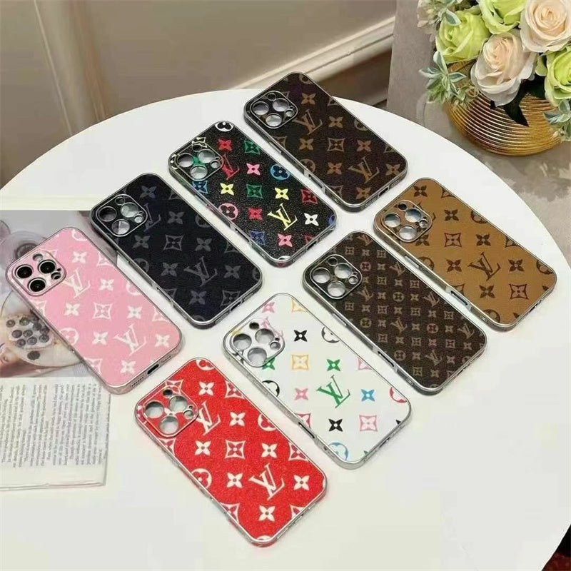 Luxury Leather Phone Case For iPhone 13-17