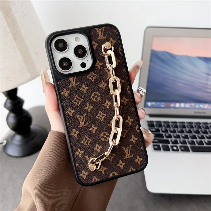 Modern Professional Leather Case with chain for iPhone 13-17