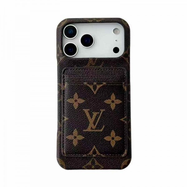 Magsafe Leather Phone Case Card Holder for iPhone 12-17