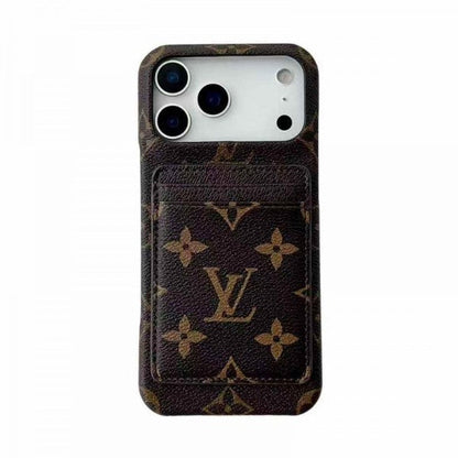 Magsafe Leather Phone Case Card Holder for iPhone 12-17