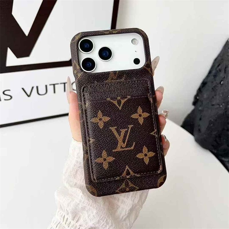 Magsafe Leather Phone Case Card Holder for iPhone 12-17