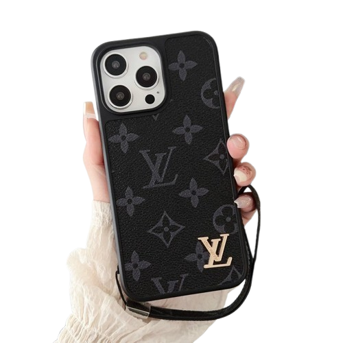 Luxury Phone case with strap for iPhone 13-17