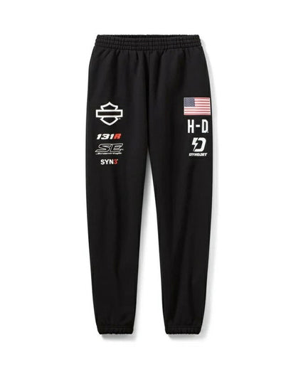 Harley-Davidson® Factory Racing Fanwear Fleece Jogger - Harley-Black