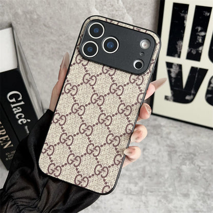 Polished Leather Luxury Case for iPhone 12-17
