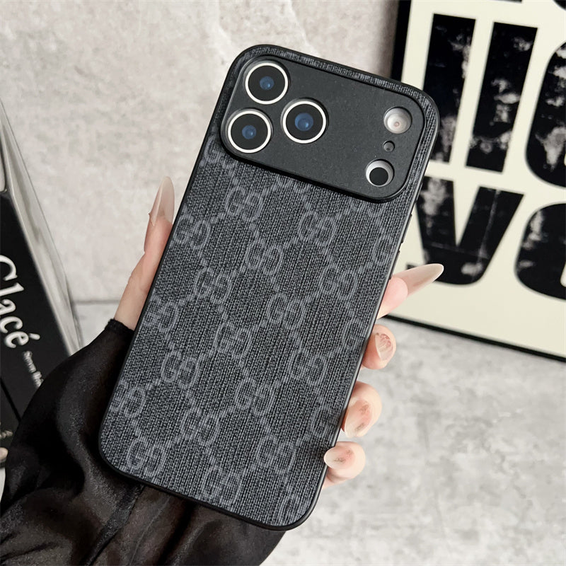 Polished Leather Luxury Case for iPhone 12-17