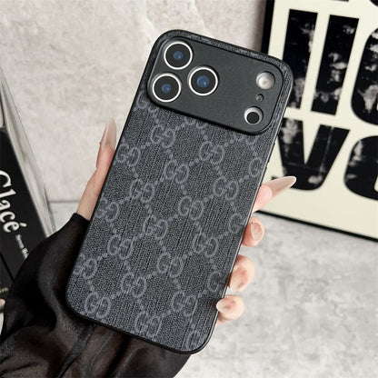 Polished Leather Luxury Case for iPhone 12-17