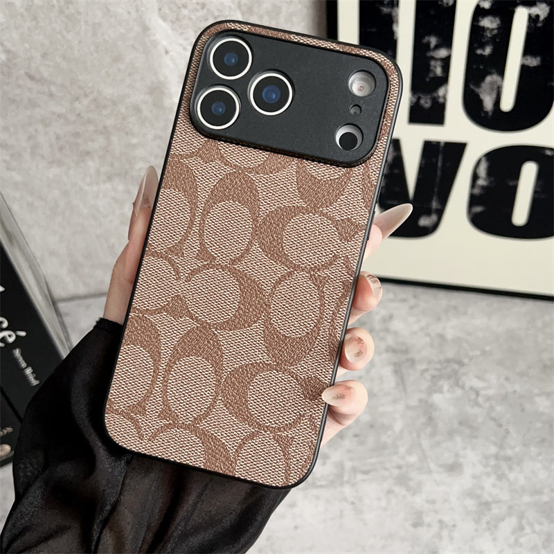 Polished Leather Luxury Case for iPhone 12-17