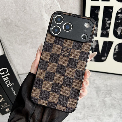 Polished Leather Luxury Case for iPhone 12-17