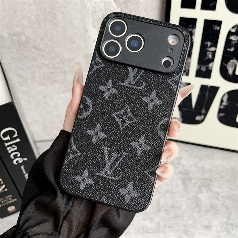Polished Leather Luxury Case for iPhone 12-17
