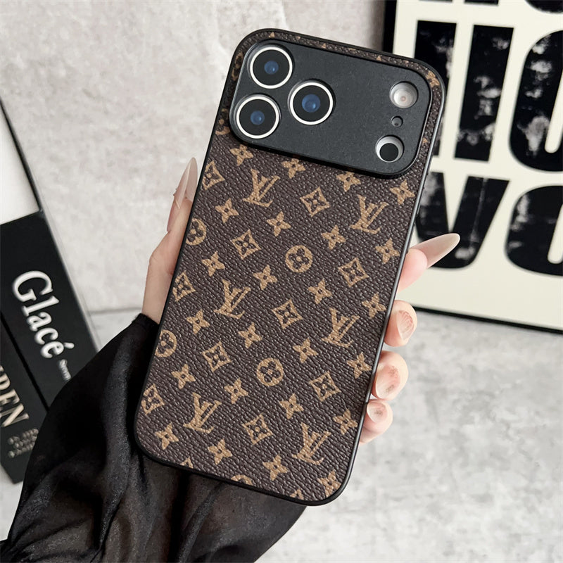 Polished Leather Luxury Case for iPhone 12-17