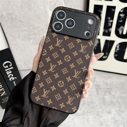 Polished Leather Luxury Case for iPhone 12-17