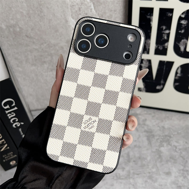 Polished Leather Luxury Case for iPhone 12-17
