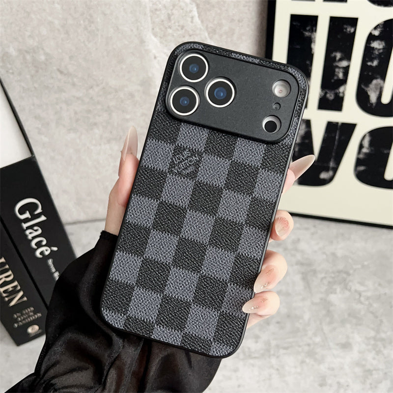 Polished Leather Luxury Case for iPhone 12-17