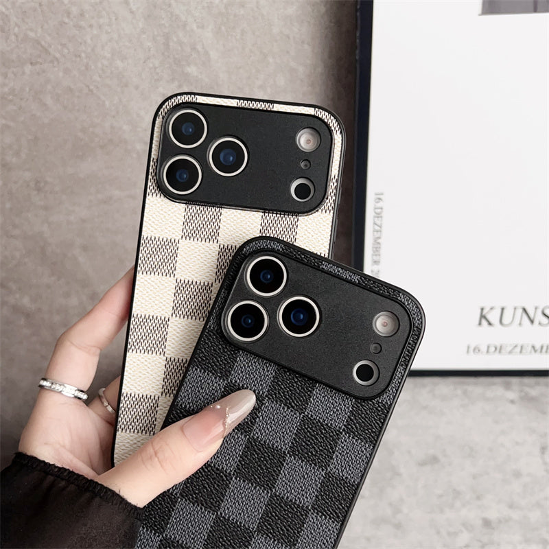 Polished Leather Luxury Case for iPhone 12-17