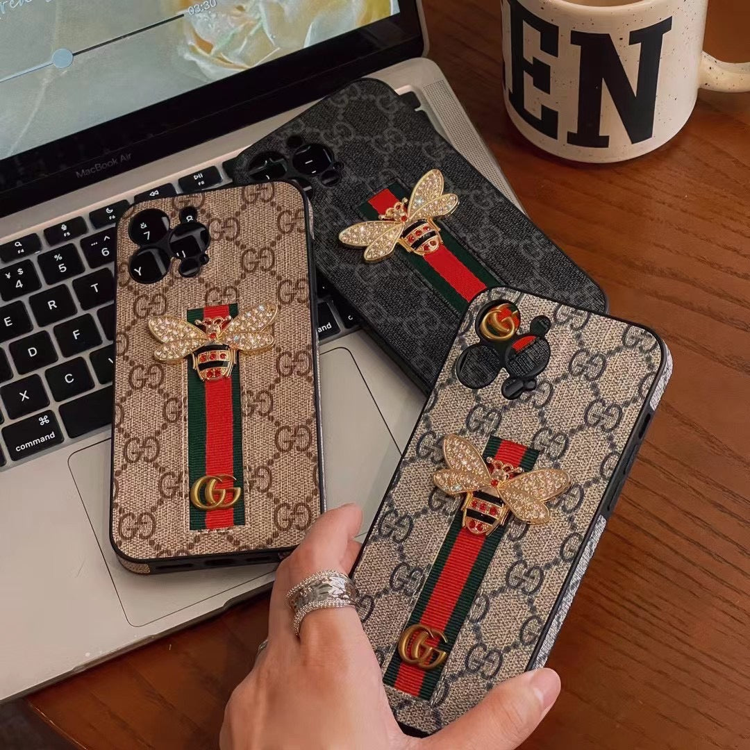 Trendy Phone Case with Hand Holder for iPhone 13-16