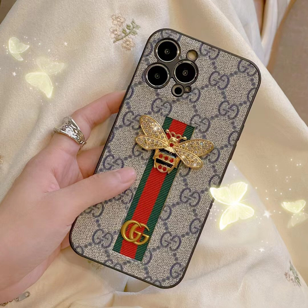 Trendy Phone Case with Hand Holder for iPhone 13-16