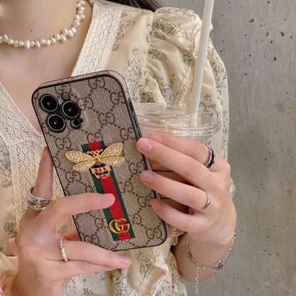 Trendy Phone Case with Hand Holder for iPhone 13-16