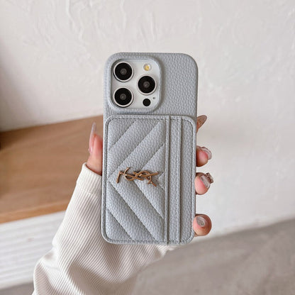 Luxury Phone Case Leather For iPhone Case 13-17