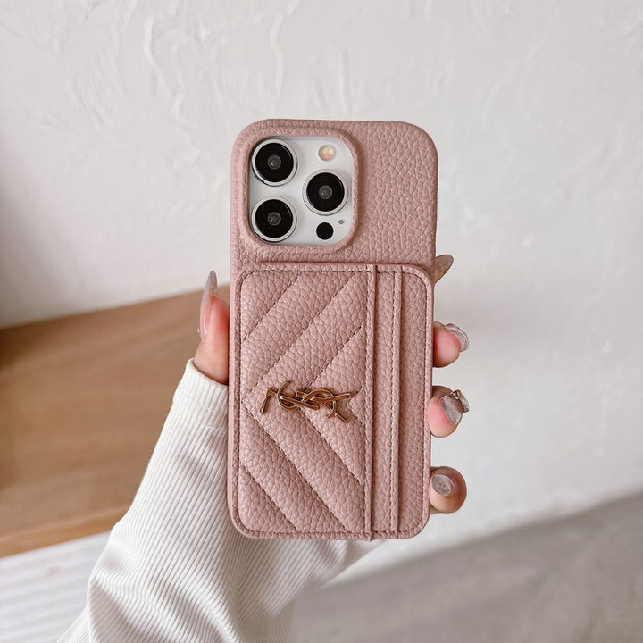 Luxury Phone Case Leather For iPhone Case 13-17