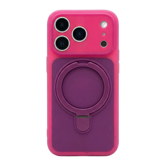 Jelly Stand MagSafe Phone Case - Berry Red