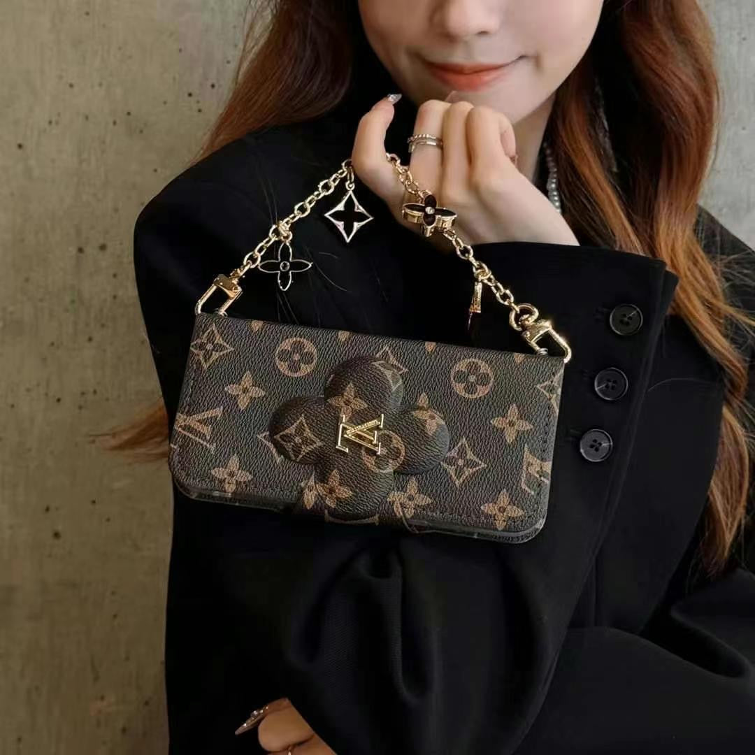 Luxury Fashion Wallet Phone Case For iPhone 13-17