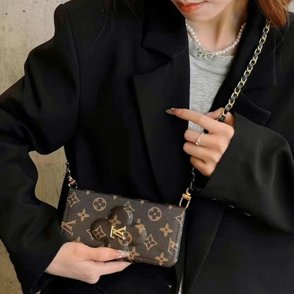 Luxury Fashion Wallet Phone Case For iPhone 13-17