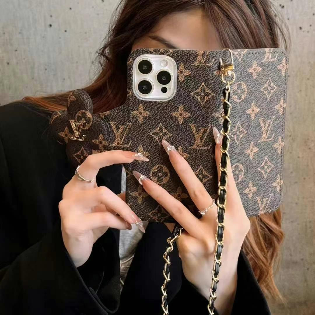 Luxury Fashion Wallet Phone Case For iPhone 13-17