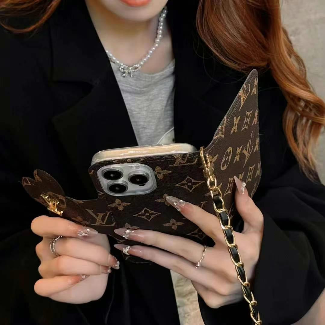 Luxury Fashion Wallet Phone Case For iPhone 13-17