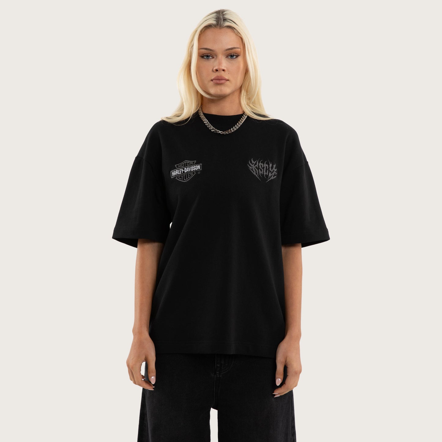 Outlaw Loopback Street Tee Jet Black