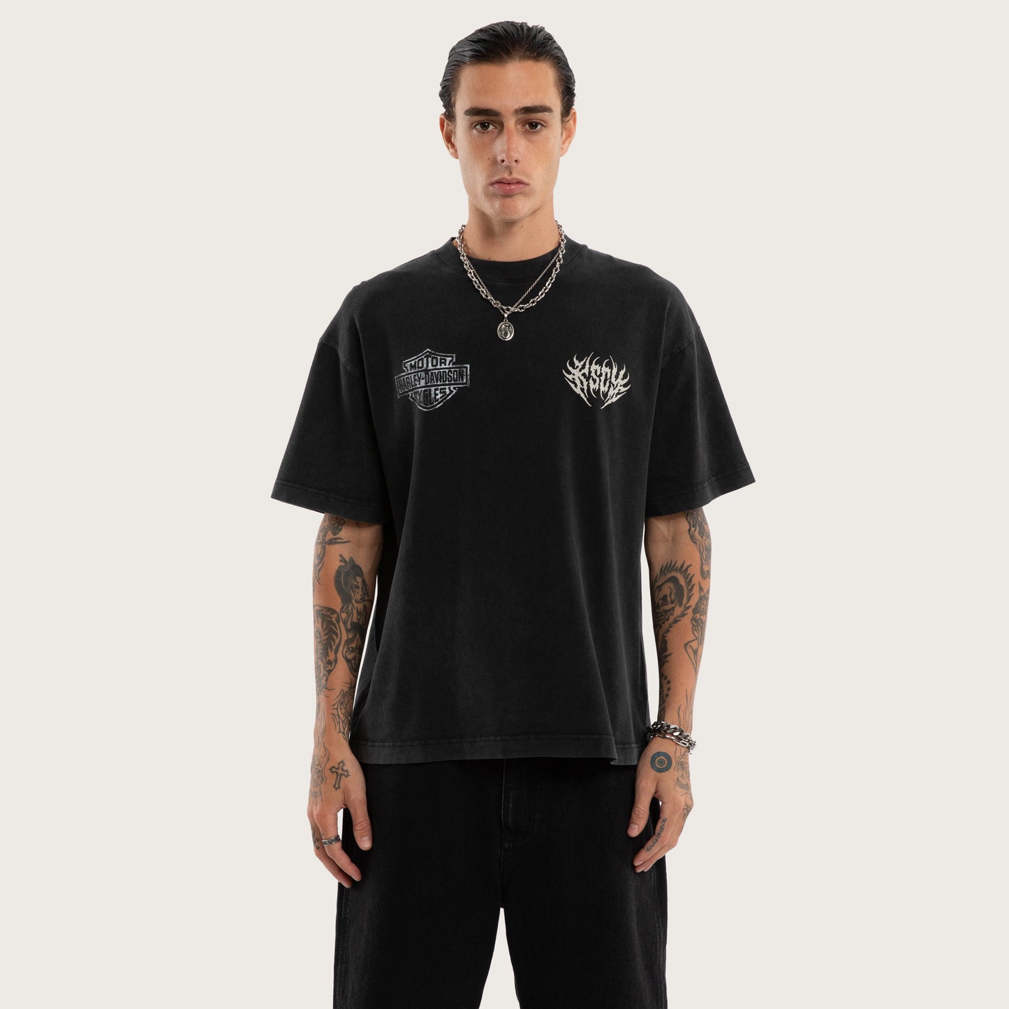 Resurgence Street Tee Snow Black