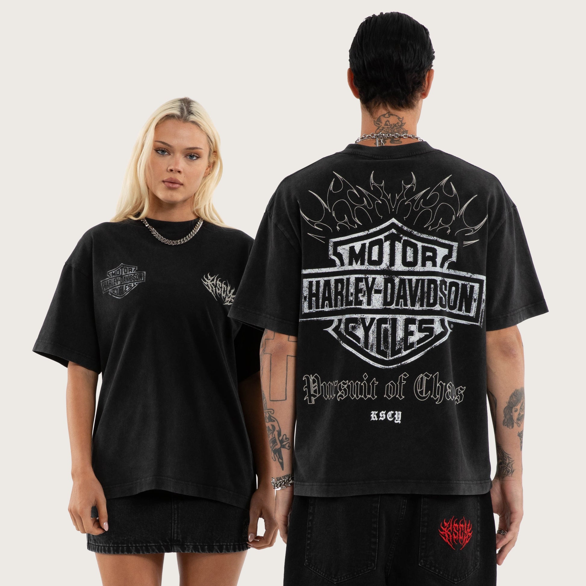 Resurgence Street Tee Snow Black