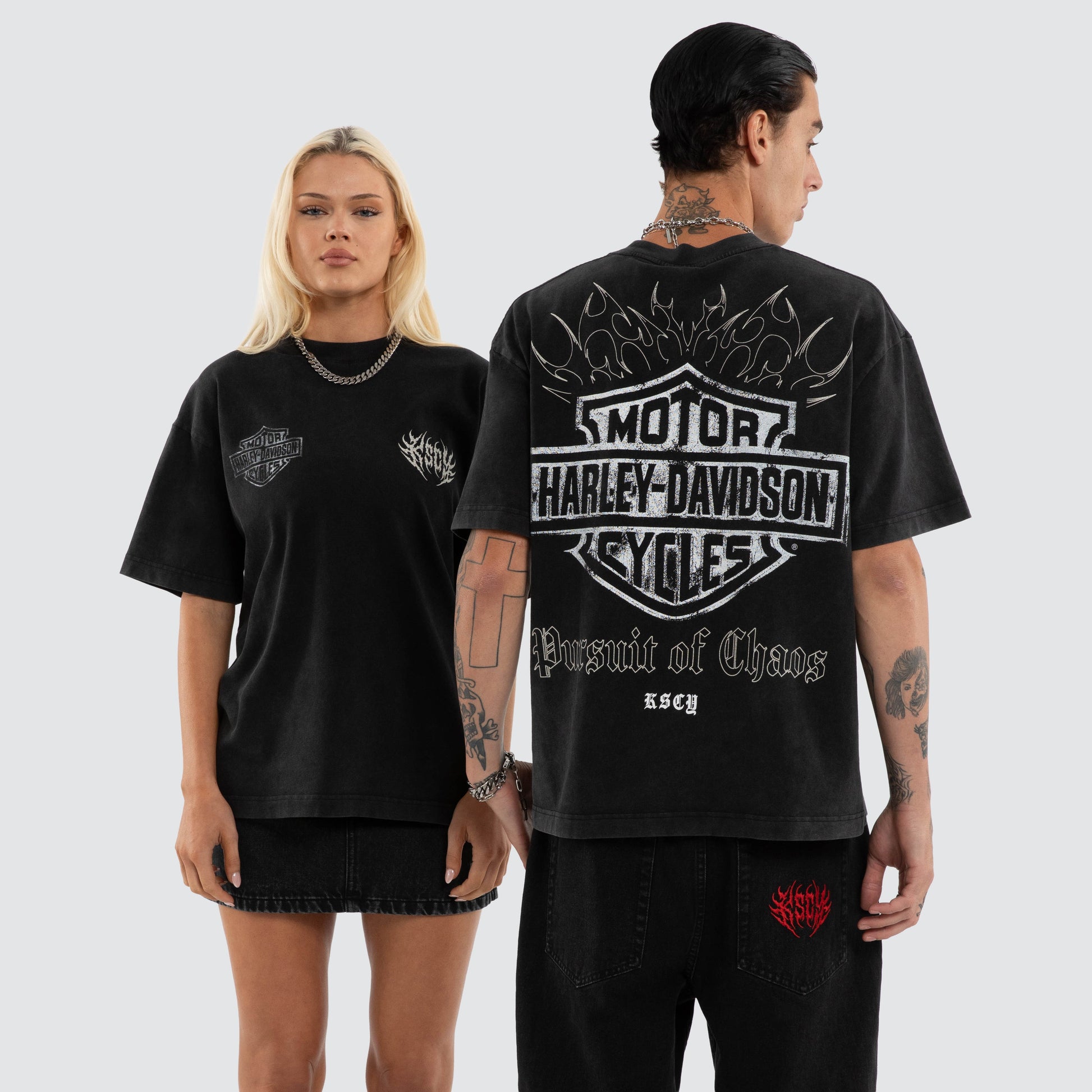 Resurgence Street Tee Snow Black