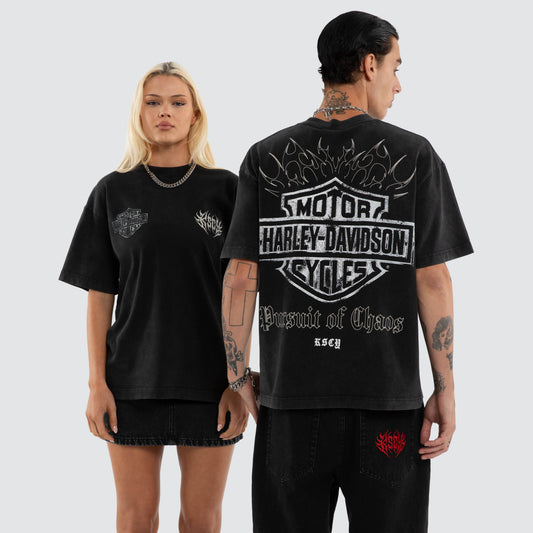 Resurgence Street Tee Snow Black