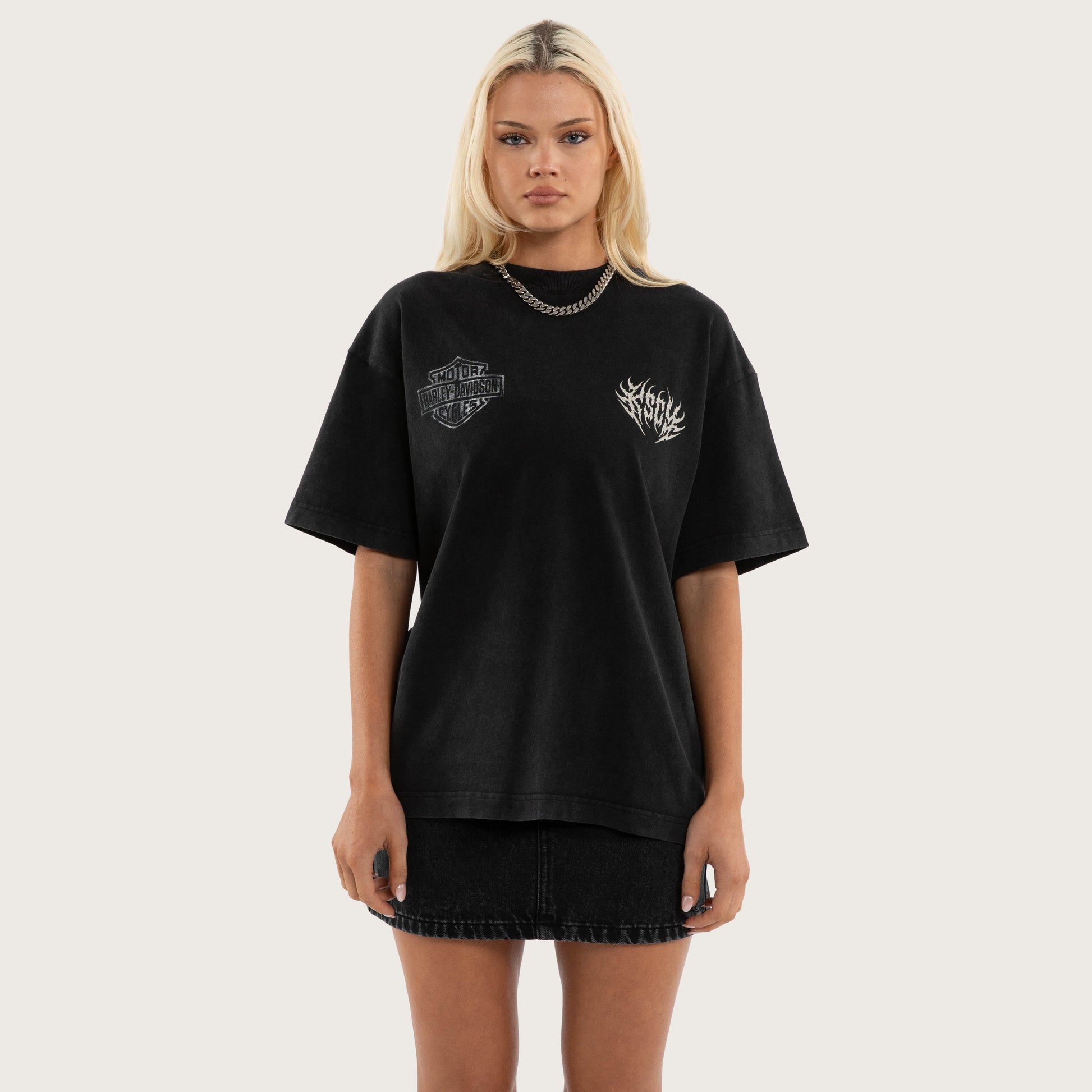 Resurgence Street Tee Snow Black