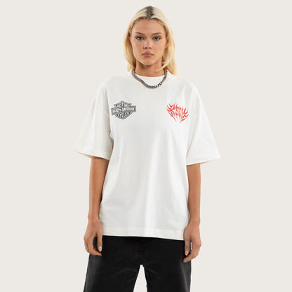 Cruiser Street Tee Natural White