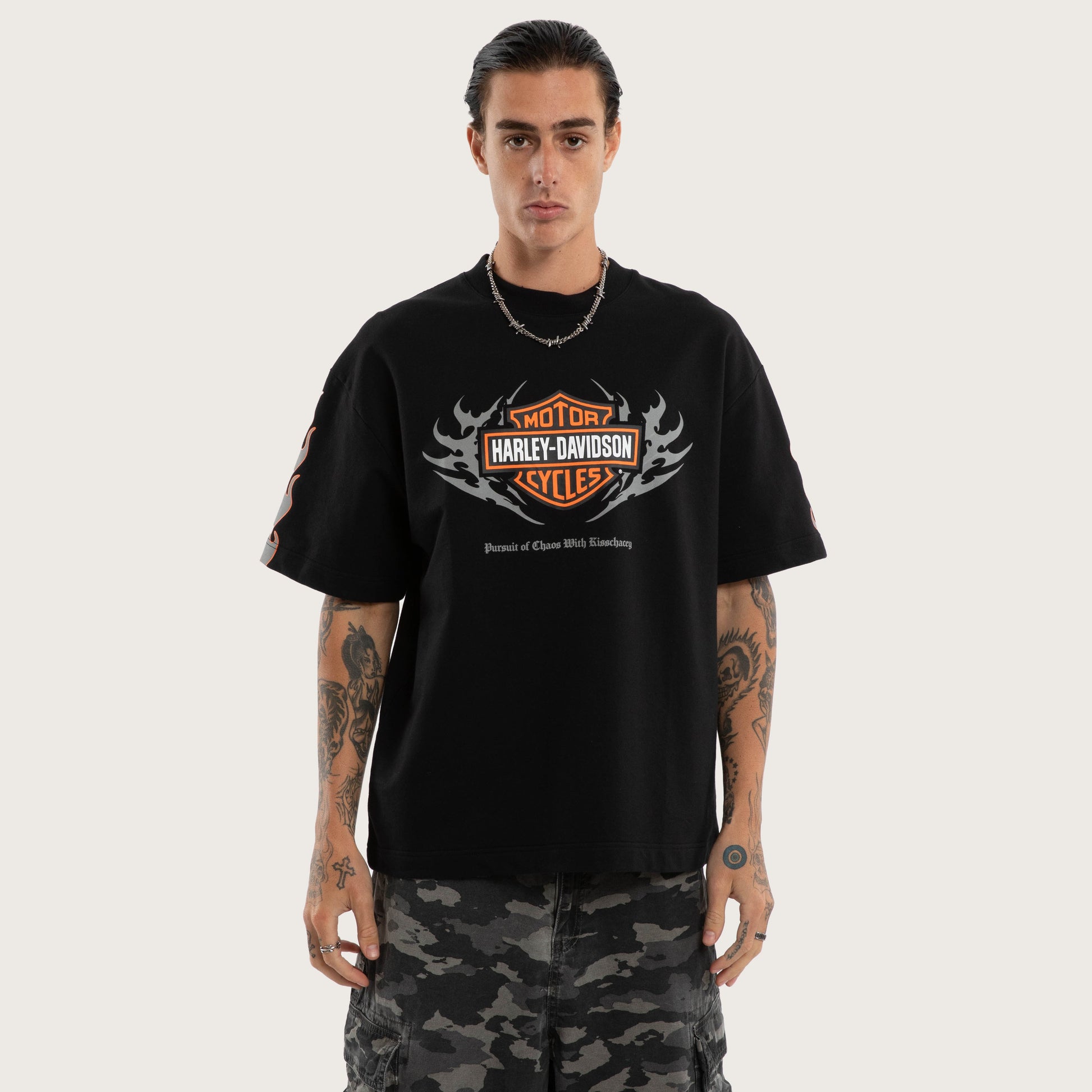 Clutch Loopback Street Tee Jet Black