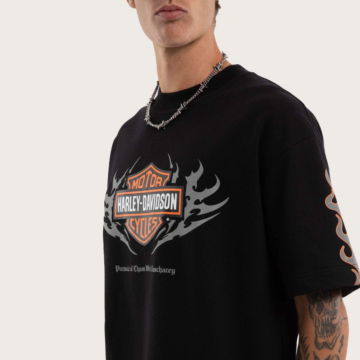 Clutch Loopback Street Tee Jet Black
