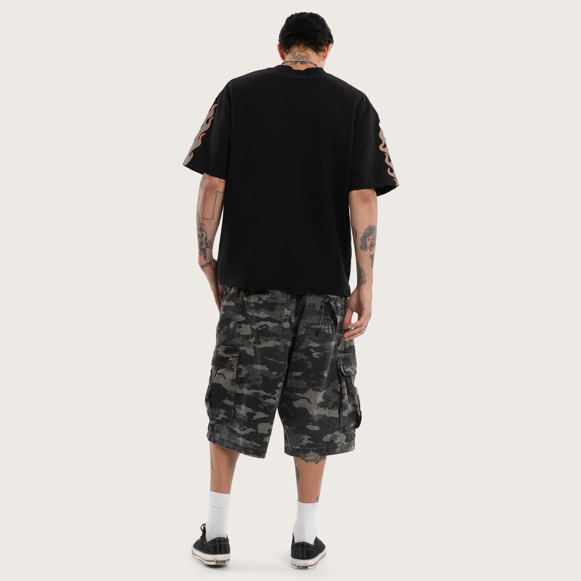 Clutch Loopback Street Tee Jet Black