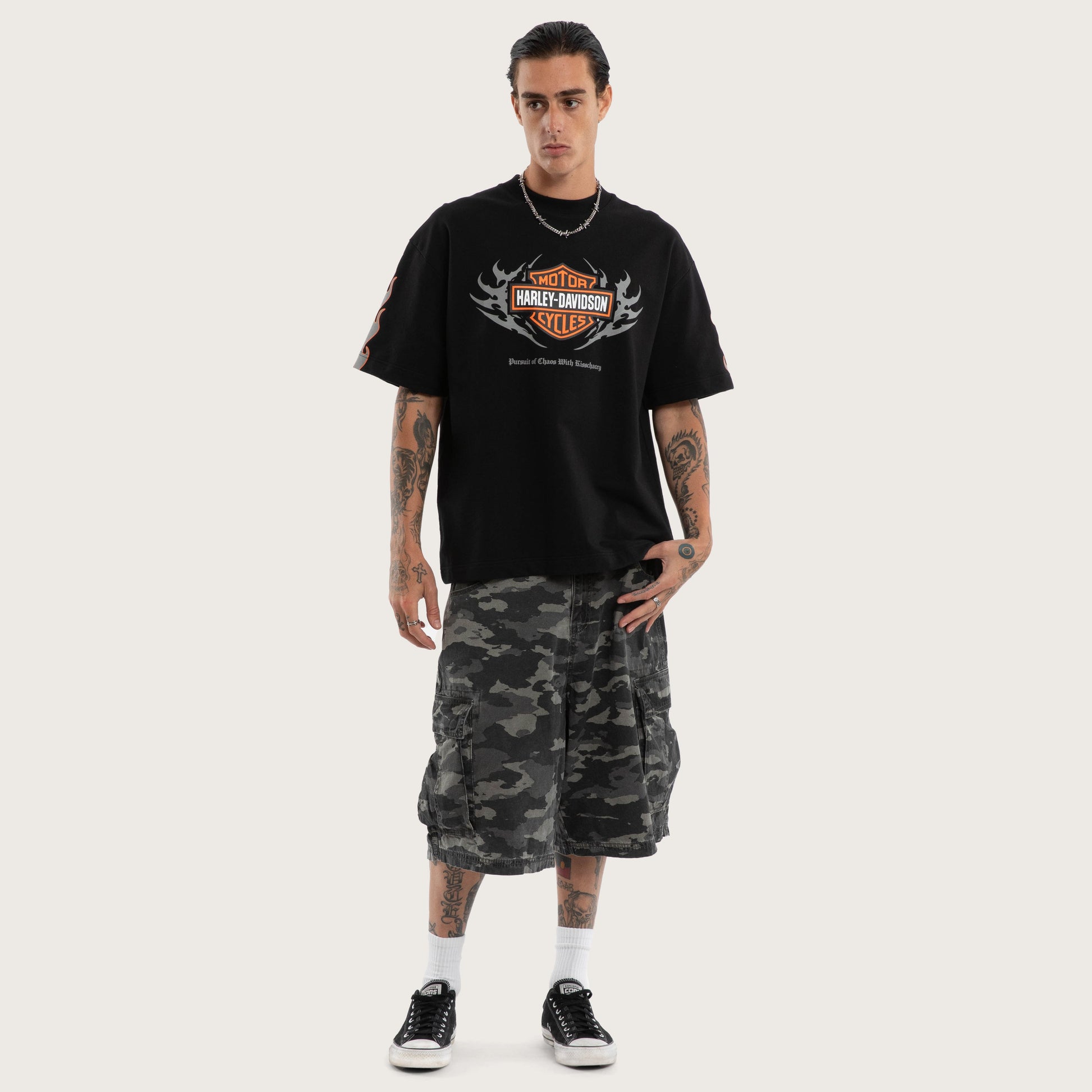 Clutch Loopback Street Tee Jet Black