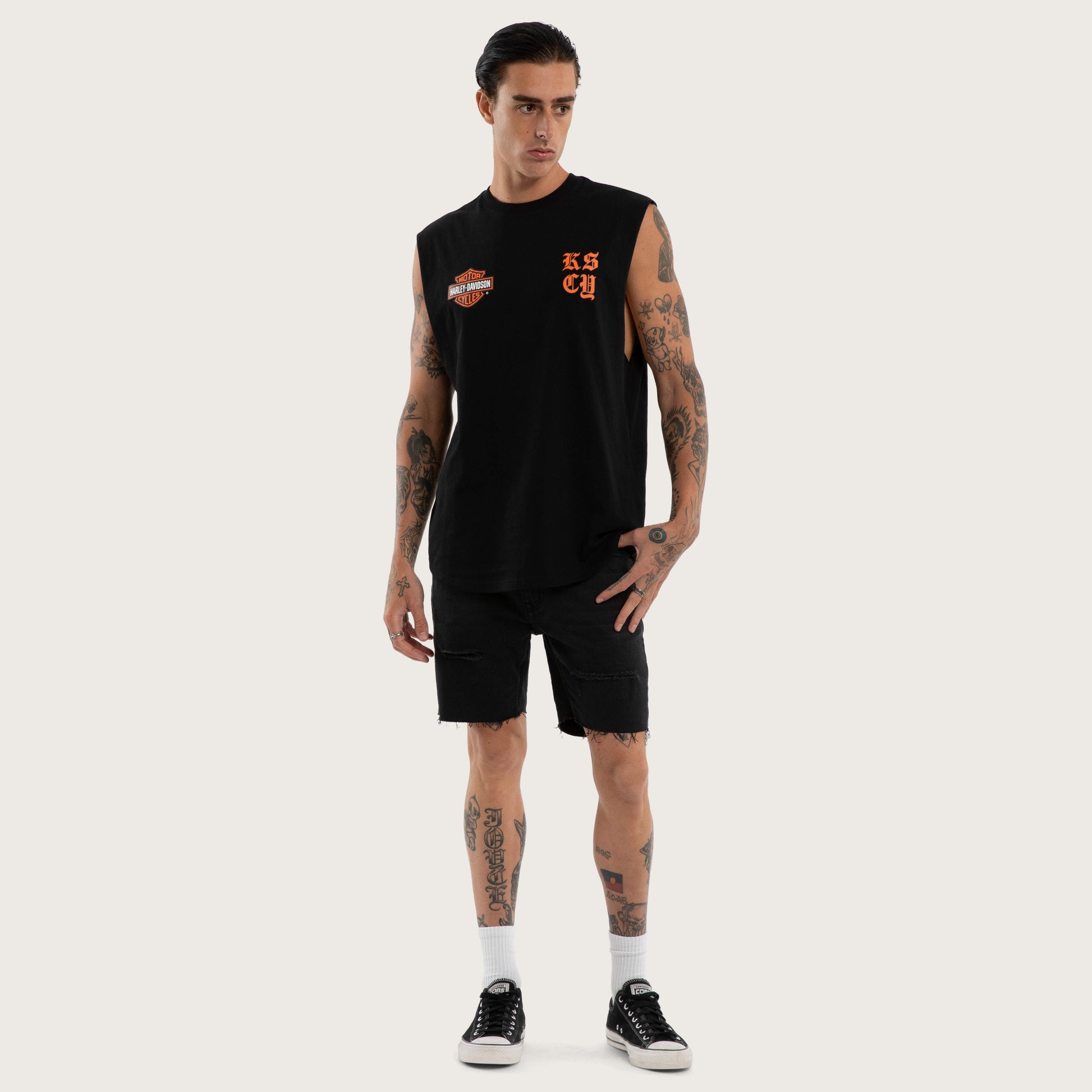 Chapter Dual Curved Muscle Jet Black