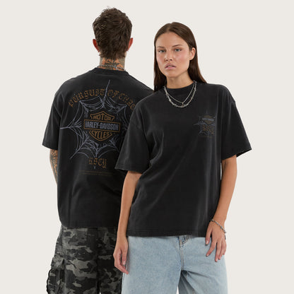 Rally Street Tee Mineral Black